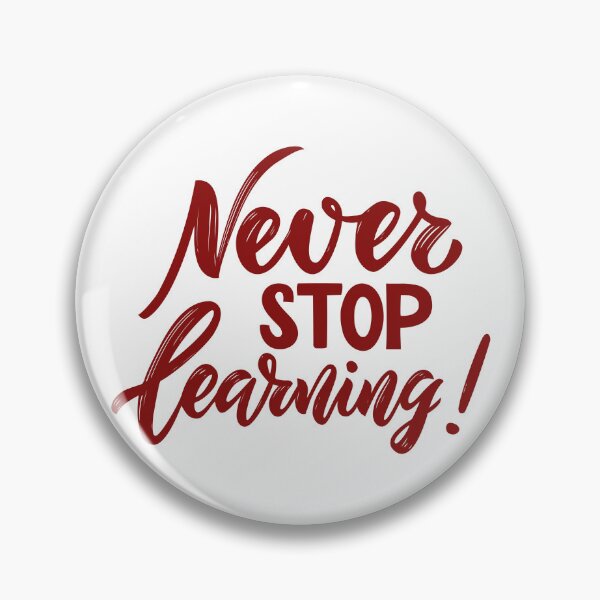 Item preview, Never Stop Learning designed and sold by WORLD-SOFIA.