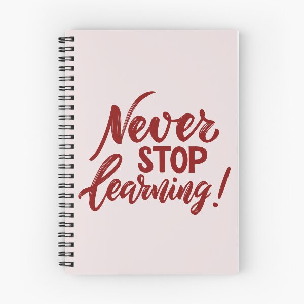 Item preview, Never Stop Learning designed and sold by WORLD-SOFIA.