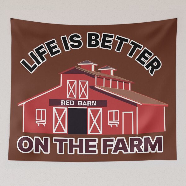 Item preview, Red barn 2 designed and sold by i-cottagedesign.