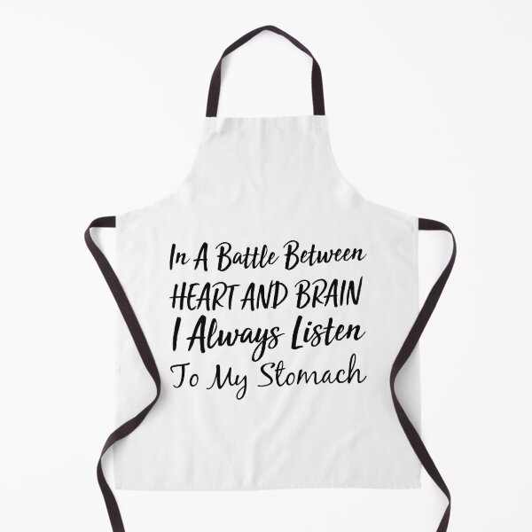 Item preview, In a battle between heart and brain, i always listen to my stomach designed and sold by Crystakim.