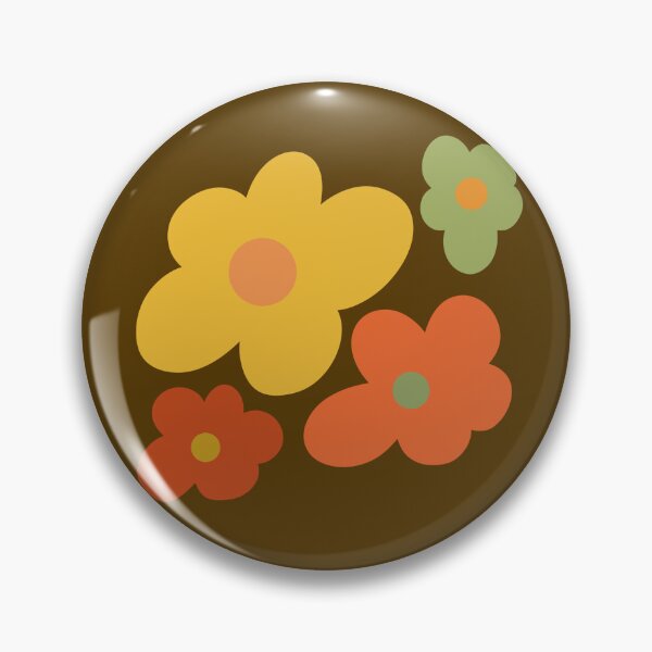 Item preview, puffy fall flowers designed and sold by abby cartwright.