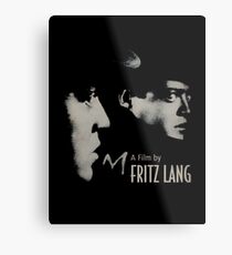 M Metal Print