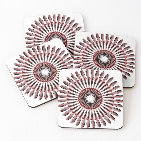 Item preview, Maroon Hook Flower designed and sold by ArtRarities.