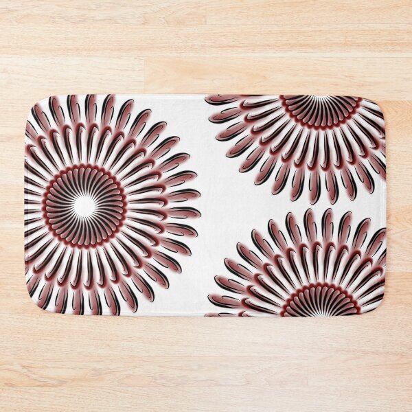 Item preview, Maroon Hook Flower designed and sold by ArtRarities.