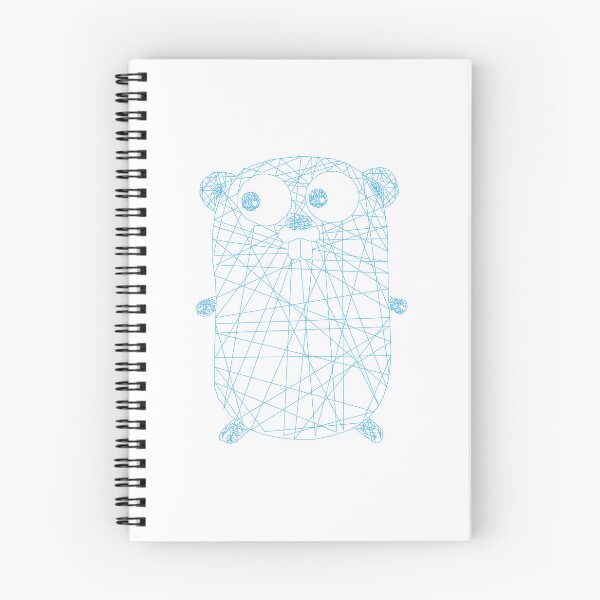 Item preview, golang gopher designed and sold by leesander.