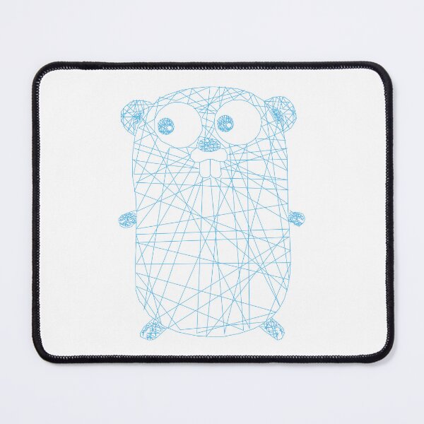 Item preview, golang gopher designed and sold by leesander.