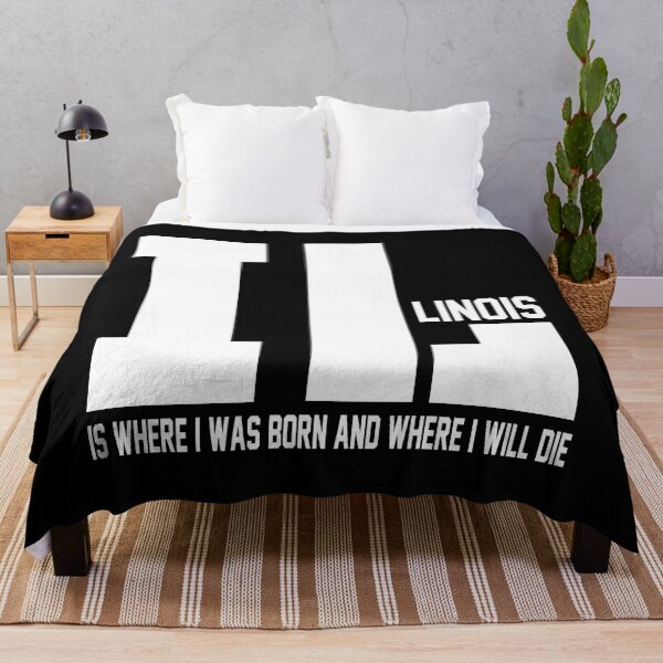 Item preview, Illinois is where I was born and where I die designed and sold by HBWOLFARTS.