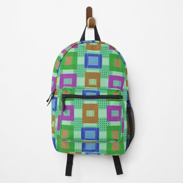 Item preview, Colorful Squares Grids Patchwork Seamless Pattern designed and sold by S4Graphics.