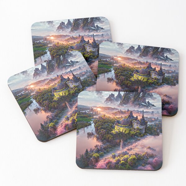 Item preview, otherwordly castle designed and sold by zar4fussion.