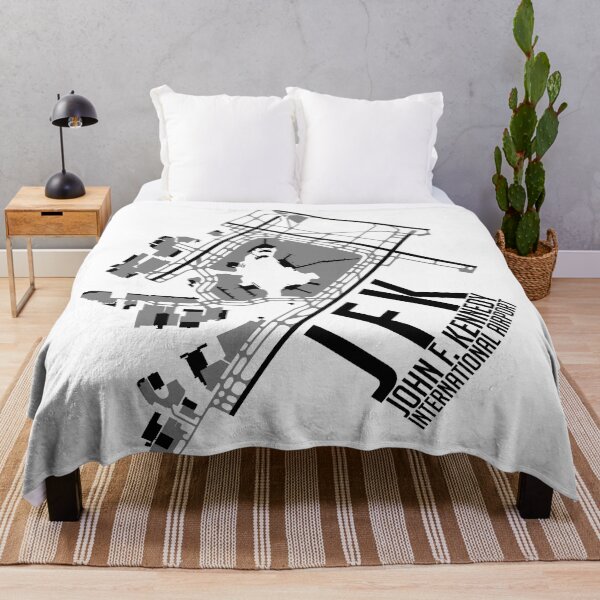 Item preview, John F. Kennedy International Airport Map Design designed and sold by avionbubble.