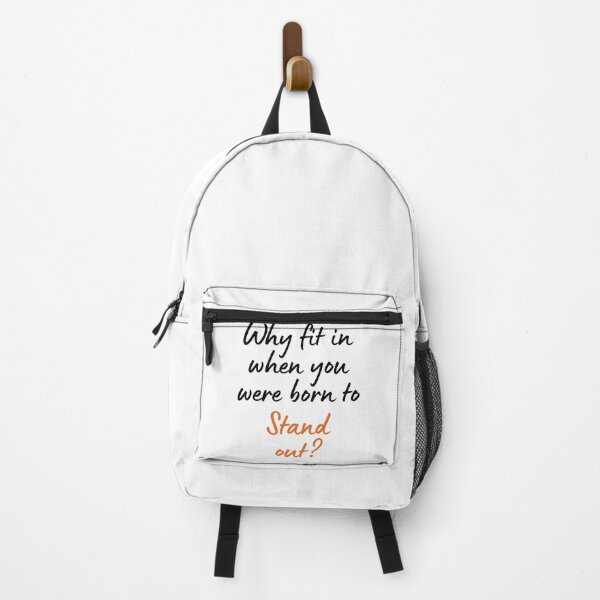 Item preview, Why fit in when you were born to Stand out? designed and sold by ApparelFactory.