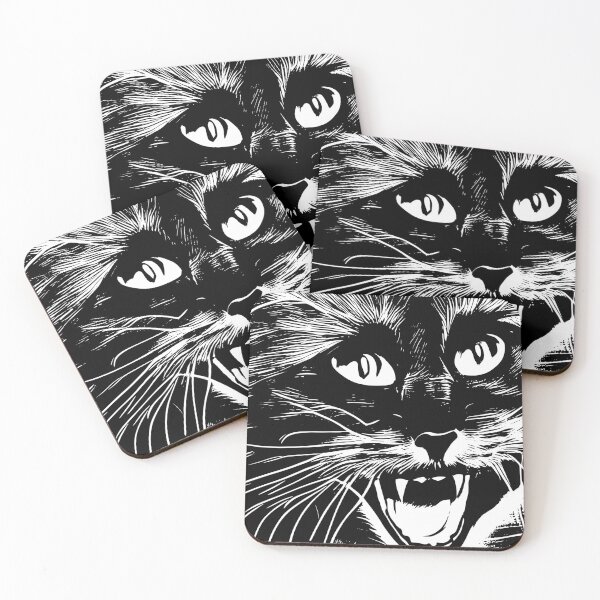 Item preview, Halloween Black Cat Design designed and sold by HalloweenThings.