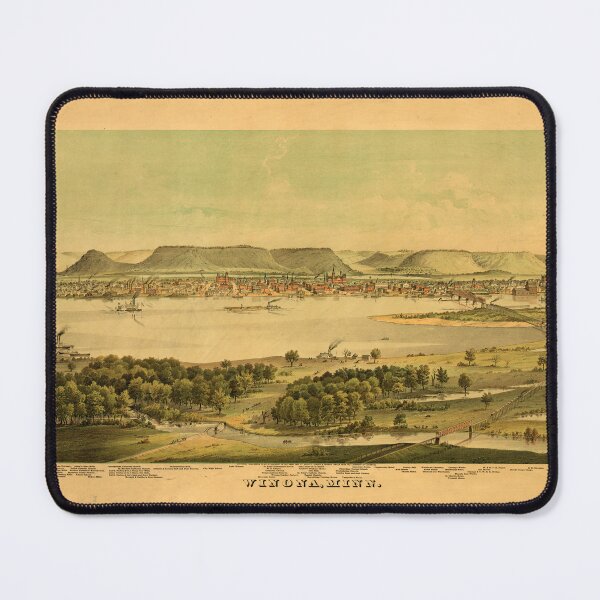 Item preview, Winona, Minnesota (1874) designed and sold by allhistory.