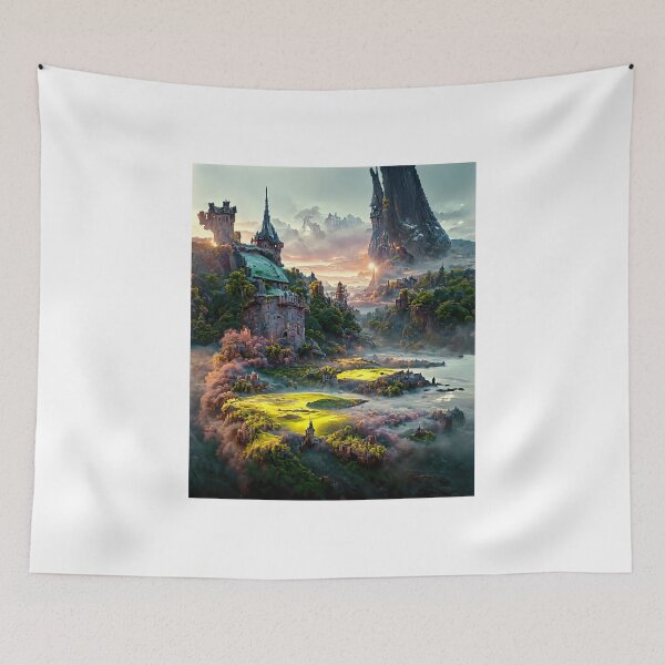 Item preview, otherwordly castle designed and sold by zar4fussion.