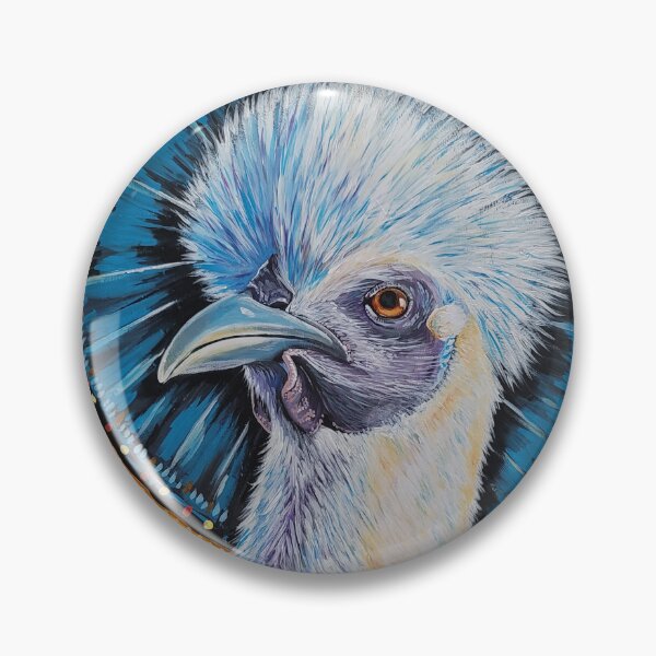 Item preview, Saint Endora the Silkie Chicken designed and sold by Lori Clough.