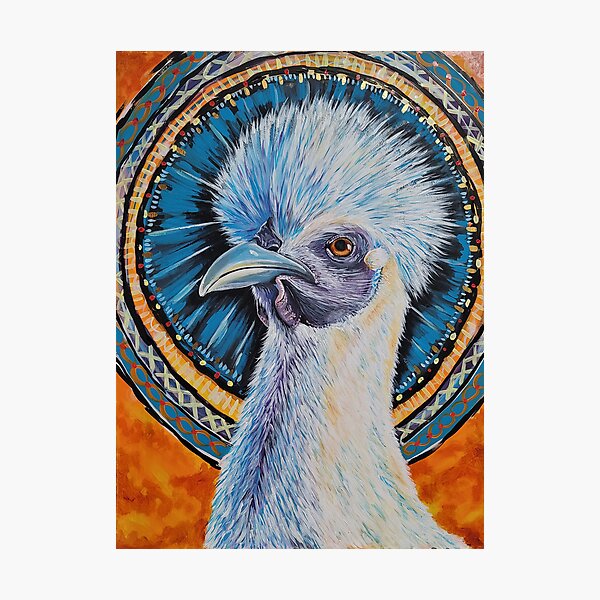 Item preview, Saint Endora the Silkie Chicken designed and sold by Lori Clough.