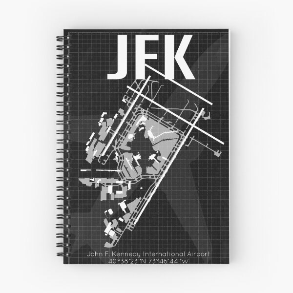 Item preview, John F. Kennedy International Airport Map Design designed and sold by avionbubble.