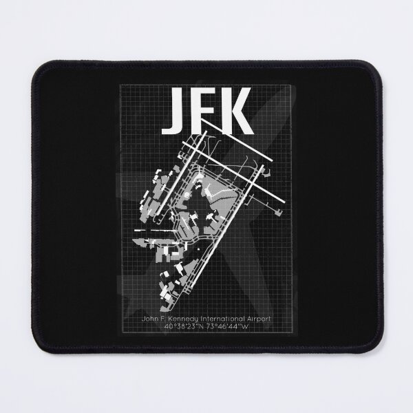 Item preview, John F. Kennedy International Airport Map Design designed and sold by avionbubble.