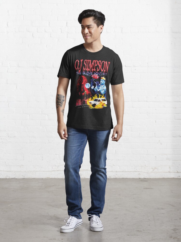 Alternate view of OJ Simpson - The Glove Dont Fit Essential T-Shirt
