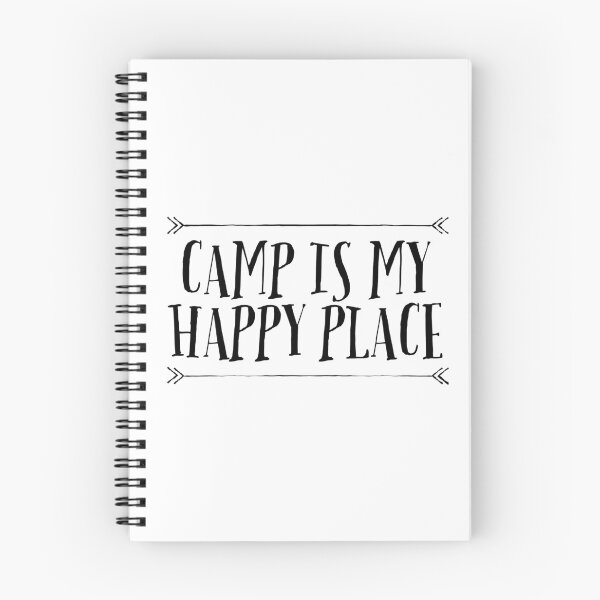 Item preview, CAMP IS MY HAPPY PLACE designed and sold by MadEDesigns.