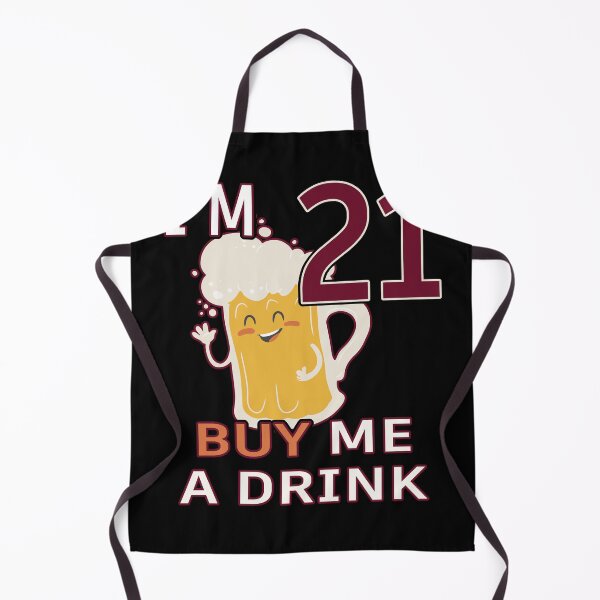 Item preview, Im 21 Buy Me A Drink 21st Birthday Beer Funny Legal Drinking Gag Gift Idea designed and sold by Countrysmart.