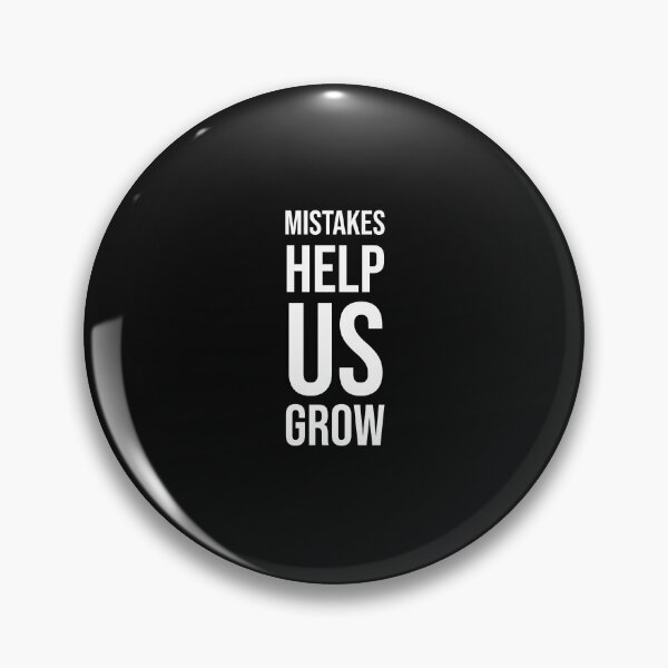 Item preview, Mistakes Help Us Grow Educational Text Design designed and sold by RiyonArts.