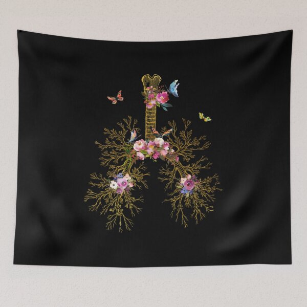 Item preview, Lungs Bronchial tree designed and sold by wallpaperopo.