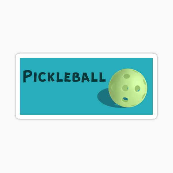 "Funny Pickleball" Sticker for Sale by AWARENEX Redbubble