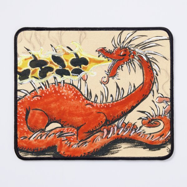 Item preview, Scorched Bratwurst Dragon designed and sold by CHeMnICORn.