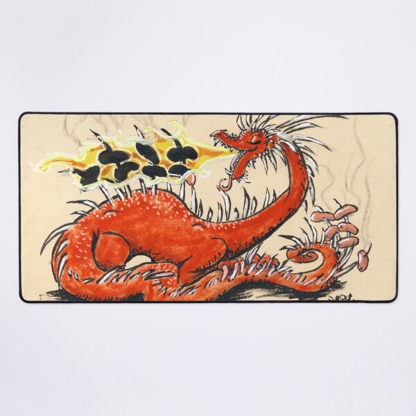 Item preview, Scorched Bratwurst Dragon designed and sold by CHeMnICORn.