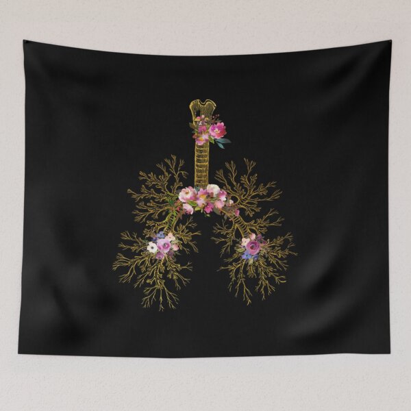 Item preview, Lungs Bronchial tree designed and sold by wallpaperopo.
