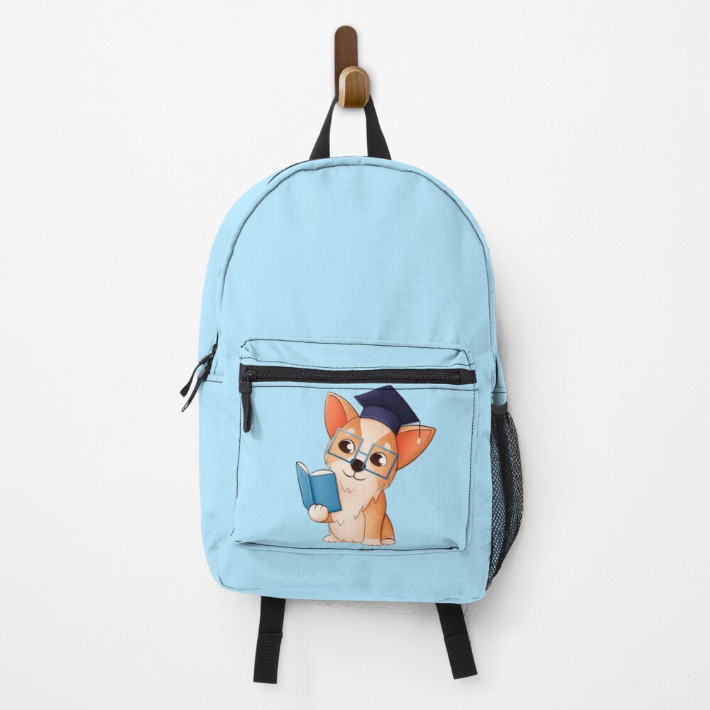 Corgi goes back to school Backpack