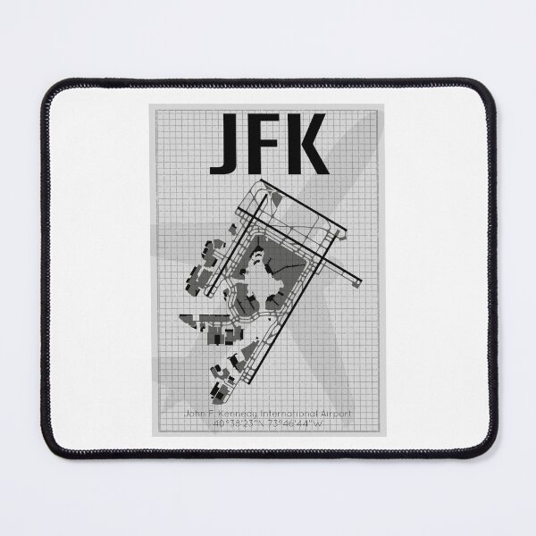 Artikelvorschau, Kopie des John F. Kennedy International Airport Map Design entworfen und verkauft von avionbubble.