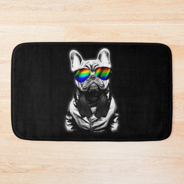 Item preview, Music lover frenchie designed and sold by TheSamuraiCat.