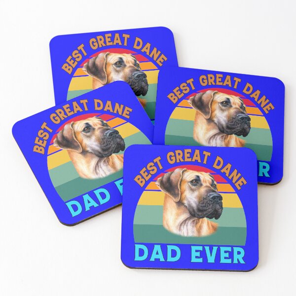 Item preview, Great Dane Dog Owner Best Great Dane Dad Ever designed and sold by fantasticdesign.