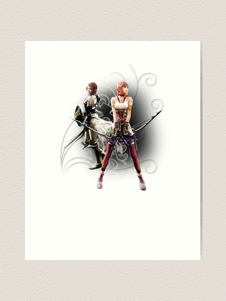 Final Fantasy XIII-2 - Lightning (Claire Farron) and Serah Farron
