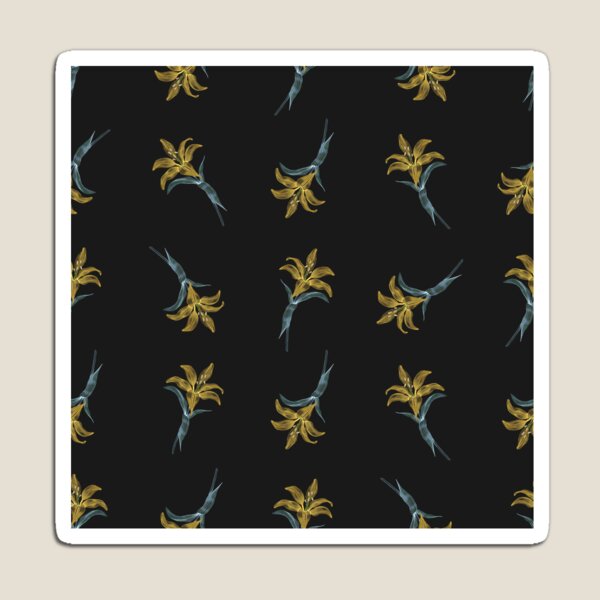 Item preview, Neon Lily Flower Pattern 16 designed and sold by AlokeDesigns.