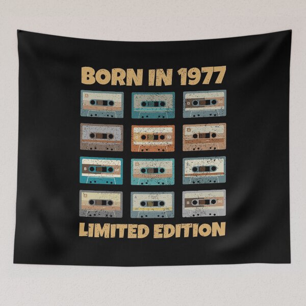 Item preview, VINTAGE RETRO BORN IN 1977 LIMITED EDITION MIXTAPES designed and sold by Kipcio.