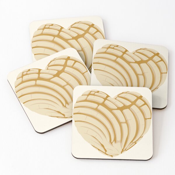 Item preview, Vanilla Heart Concha designed and sold by STrev-Stickers.