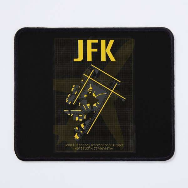 Item preview, John F. Kennedy International Airport Map Design designed and sold by avionbubble.