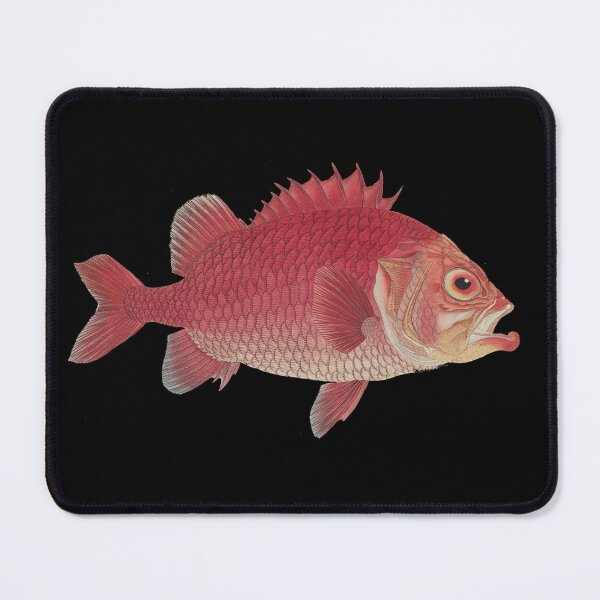 Item preview, Scaly red fish designed and sold by Lacebark.