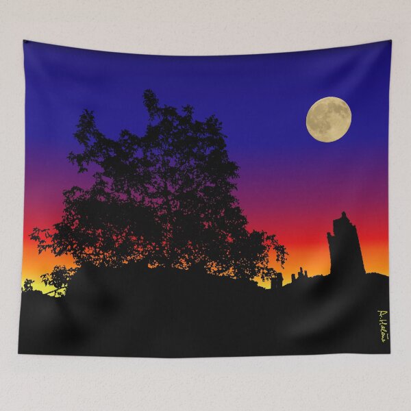 Item preview, Nuit sur Miglos designed and sold by AHELENE.