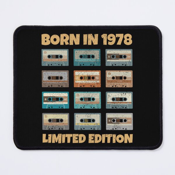 Item preview, VINTAGE RETRO BORN IN 1978 LIMITED EDITION MIXTAPES designed and sold by Kipcio.