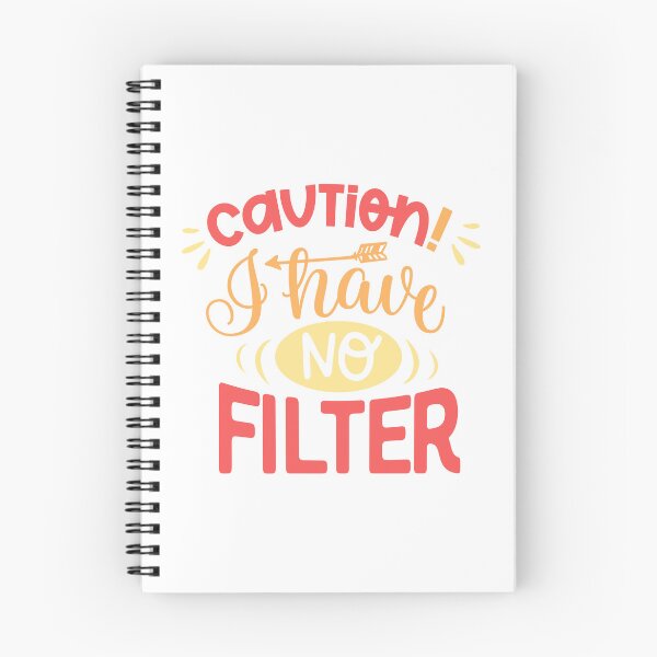 Item preview, Caution I have no filter Classic Sarcasm designed and sold by mann-doodles.