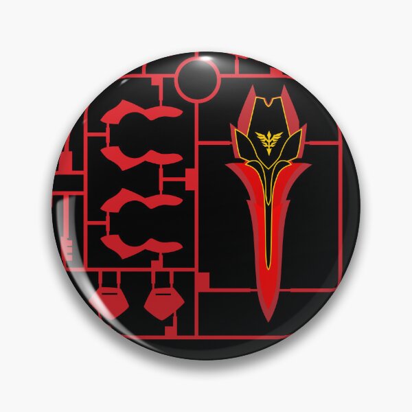 Item preview, Sinanju Sieg Zeon Gundam Red Gunpla Mecha Runner designed and sold by graphicsbuddy.