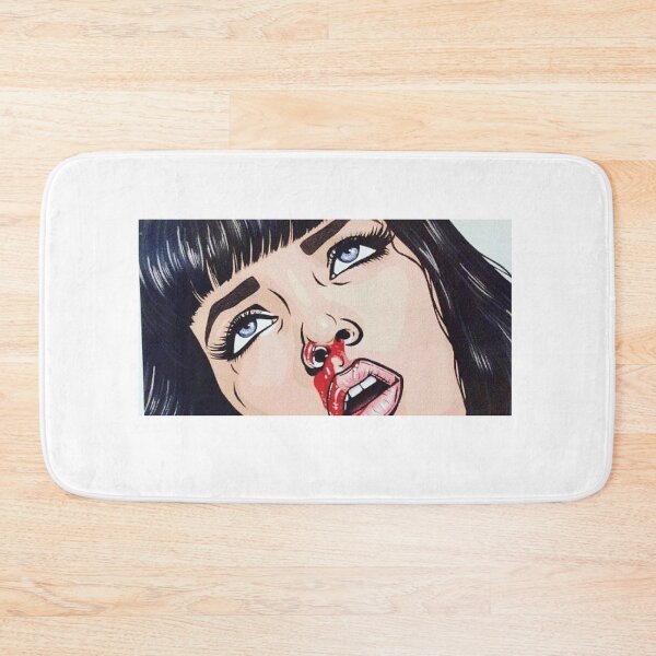 Item preview, Girl with Bloody nose art uma designed and sold by PourElla.