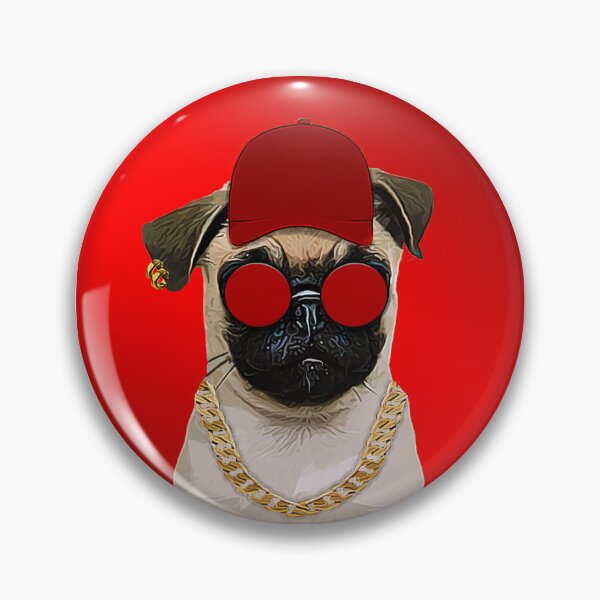 Item preview, Rapper Pug designed and sold by L'art Designs.
