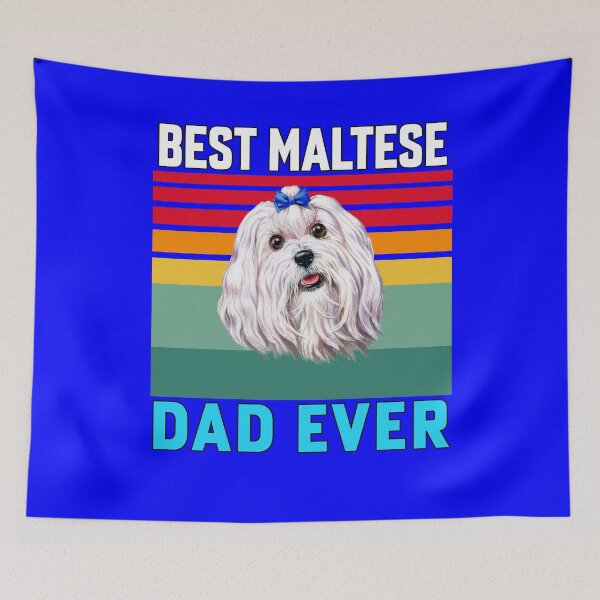 Item preview, Maltese Dog Owner Best Maltese Dad Ever designed and sold by fantasticdesign.