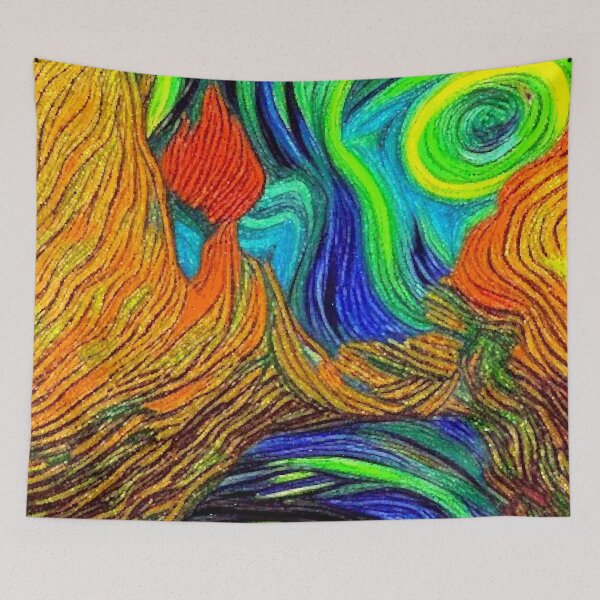 Item preview, Abstract Forest Landscape 02 designed and sold by Anna R. Reyes.