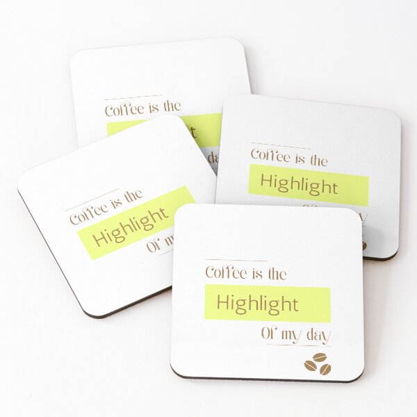 Item preview, Coffee is the highlight of my day designed and sold by toastgraphics.